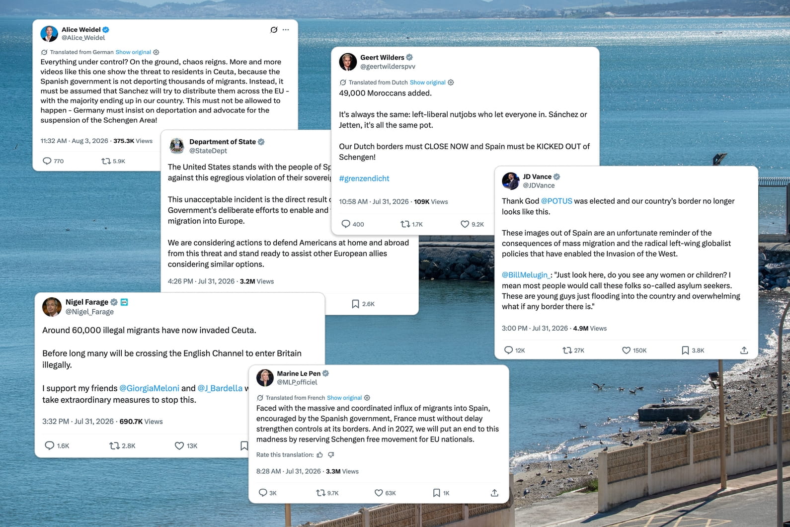 ‘Ceuta’ was een stresstest voor Europese eenheid. Extreemrechts ging er met de prijs vandoor