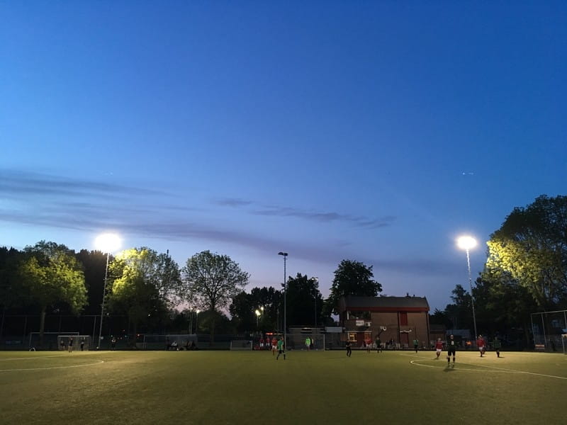 Vrijdagavondvoetbal in Utrecht