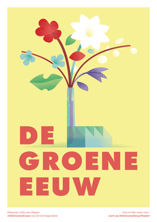 Poster de groene eeuw door Luka van Diepen