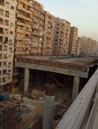 Cairo moet wijken voor een snelweg.