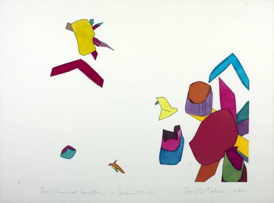 Harold Cohen, ‘Untitled Computer Drawing’ (1982). Tate Modern