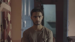 Een portret van Rahul, de zoon van Jagendra Singh.