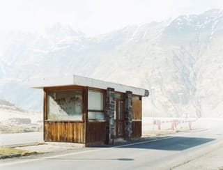 Spanje - Frankrijk, Uit de serie 'Übergang’ door Josef Schulz / Pictoright.
