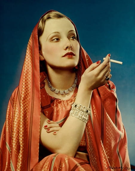 Een advertentie voor het sigarettenmerk Lucky Strike, 1936. Foto: Nickolas Muray / Getty Images