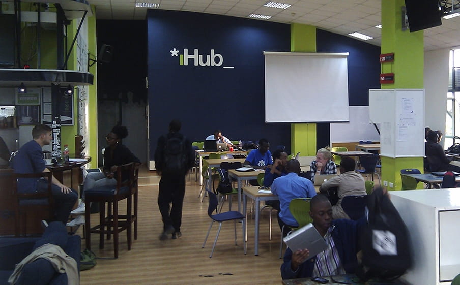 De iHub in Nairobi. Foto: Maite Vermeulen